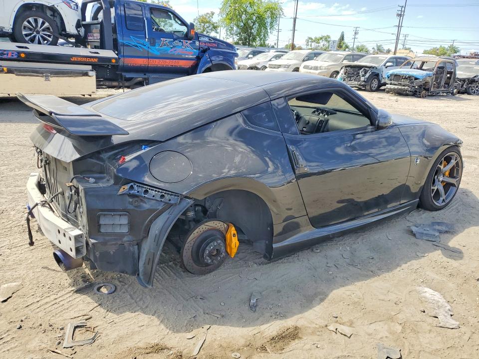 2014 Nissan 370z VIN JN1AZ4EH5EM636383 COPART salvage auction — STRIPPED, Ca - Salvage Certificate, sold $4,150 on 2026-07-09 (photo 3)