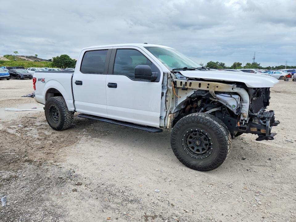 2018 Ford F-150 VIN 1FTEW1EP0JKF02240 COPART salvage auction — FRONT END, Tx - Certificate Of Title, sold $350 on 2026-07-02 (photo 4)