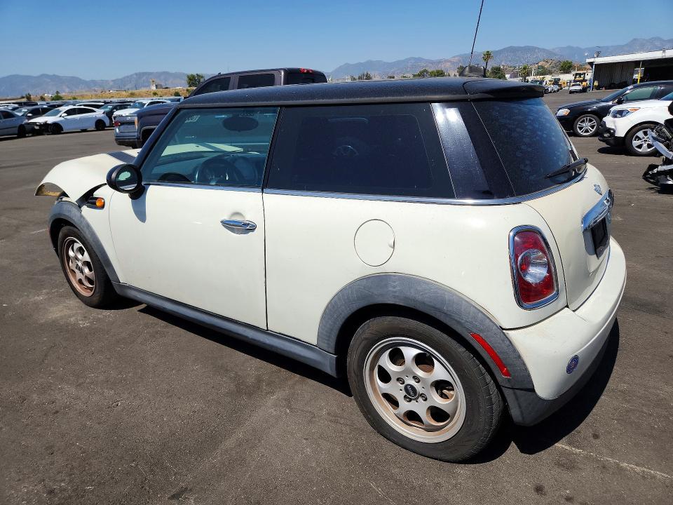 2013 Mini Cooper VIN WMWSU3C5XDT680870 COPART salvage auction — FRONT END, Salvage Title, sold $250 on 2026-09-24 (photo 2)