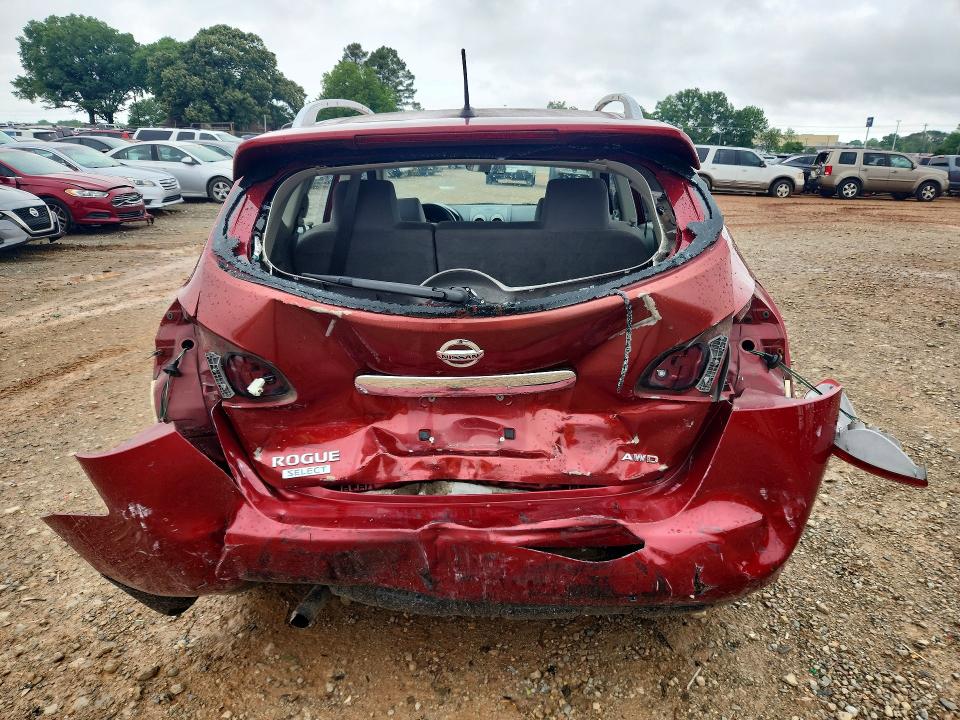 2014 Nissan Rogue VIN JN8AS5MV3EW718720 COPART salvage auction — REAR END, Al - Cert Of Title-Salvage Title, sold $175 on 2026-07-15 (photo 6)