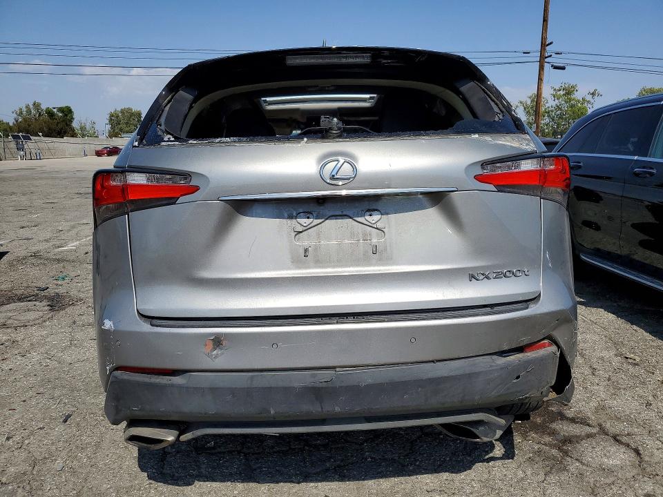 2016 Lexus Nx 200t VIN JTJYARBZXG2047726 COPART salvage auction — FRONT END, Ca - Dis/Dlr/Exp Only Clean Title, sold $3,750 on 2026-07-29 (photo 6)