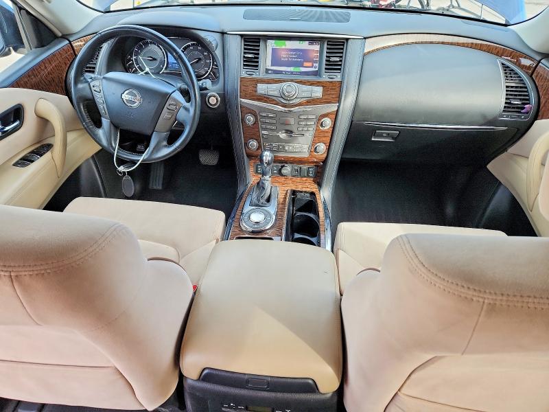 2018 Nissan Armada VIN JN8AY2ND8J9053728 COPART salvage auction — REAR END, AR - CERT OF TITLE-SALVAGE, sold $70 on 2026-07-21 (photo 8)