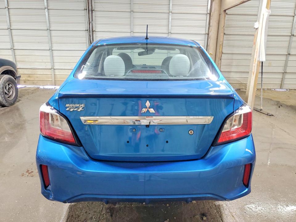2021 Mitsubishi Mirage VIN ML32FUFJ4MHF00710 COPART salvage auction — REAR END, TN - SALVAGE CERTIFICATE, sold $1,200 on 2026-07-30 (photo 6)
