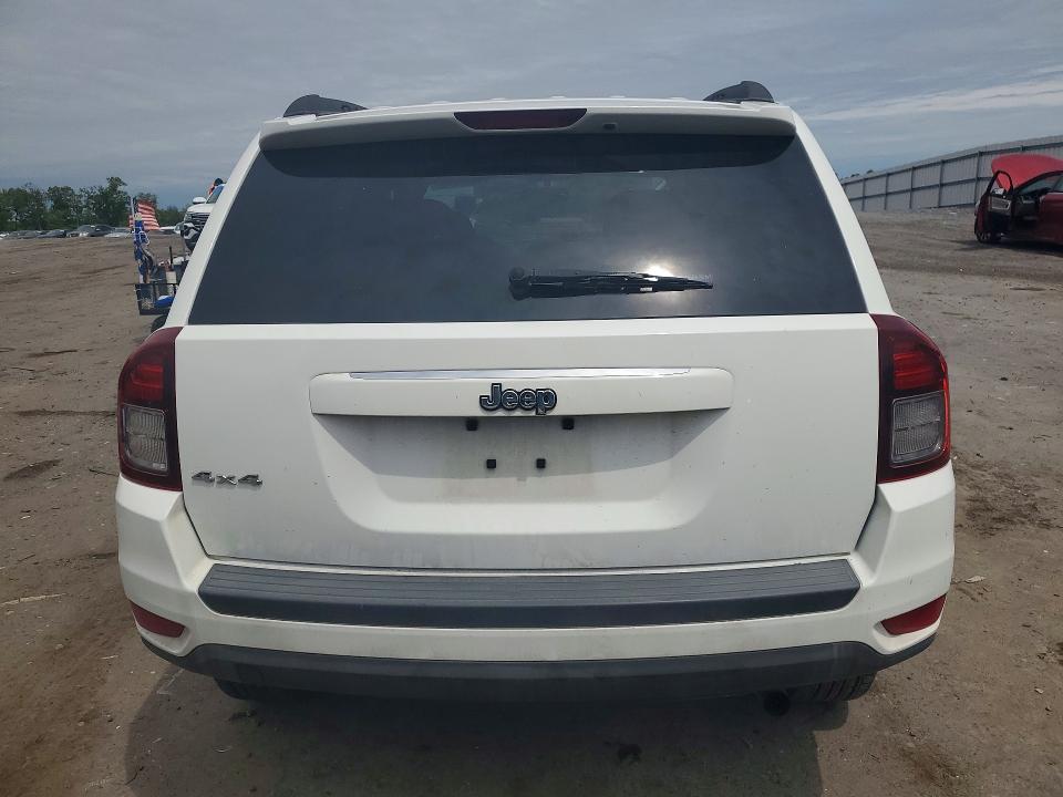 2014 Jeep Compass VIN 1C4NJDBB7ED709436 COPART salvage auction — FRONT END, Salvage Title, sold $200 on 2026-07-21 (photo 6)