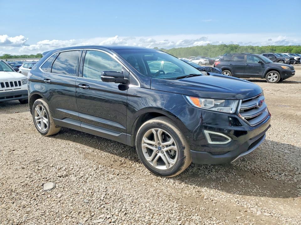 2018 Ford Edge VIN 2FMPK3K9XJBB19773 COPART salvage auction — HAIL, Ks - Cert Of Title-Salvage, sold $3,400 on 2026-07-09 (photo 4)