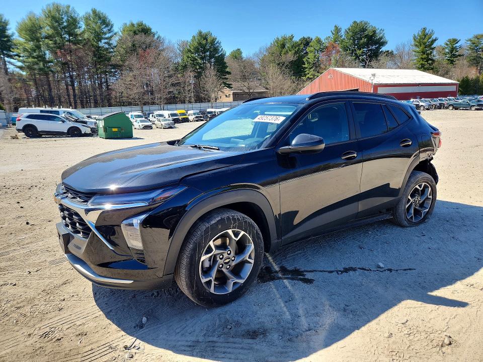 2025 Chevrolet Trax VIN KL77LHEP4SC197778 COPART salvage auction — REAR END, Id - Salvage Certificate Of Title, sold $6,600 on 2026-07-02 (photo 1)