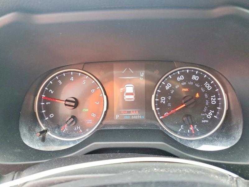 2020 Toyota Rav 4 VIN JTMK1RFV8LD060876 COPART salvage auction — HAIL, Il - Salvage Certificate, sold $9,800 on 2026-07-29 (photo 9)