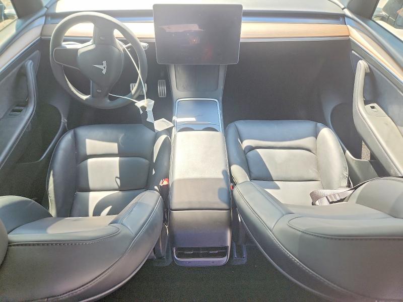 2024 Tesla Model y VIN 7SAYGDEF7RF037406 COPART salvage auction — REAR END, Tx - Certificate Of Title, sold $5,500 on 2026-07-28 (photo 8)