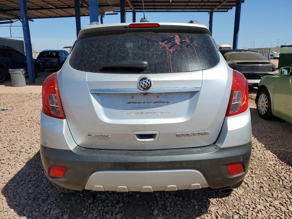 2015 Buick Encore VIN KL4CJDSB8FB231736 COPART salvage auction — FRONT END, Wv - Salvage Certificate, sold $950 on 2026-07-09 (photo 6)