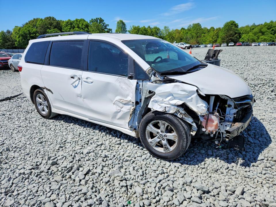 2020 Toyota Sienna VIN 5TDKZ3DC4LS070803 COPART salvage auction — ALL OVER, Nc - Salvage Certificate Of Title, sold $150 on 2026-07-29 (photo 4)
