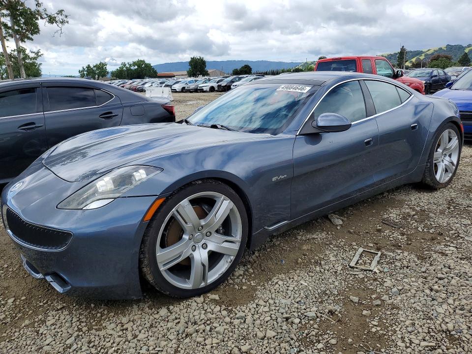 2012 Fisker Karma VIN YH4K14AA8CA000868 COPART salvage auction — MINOR DENT/SCRATCHES, Salvage Title, sold $400 on 2026-07-30 (photo 1)