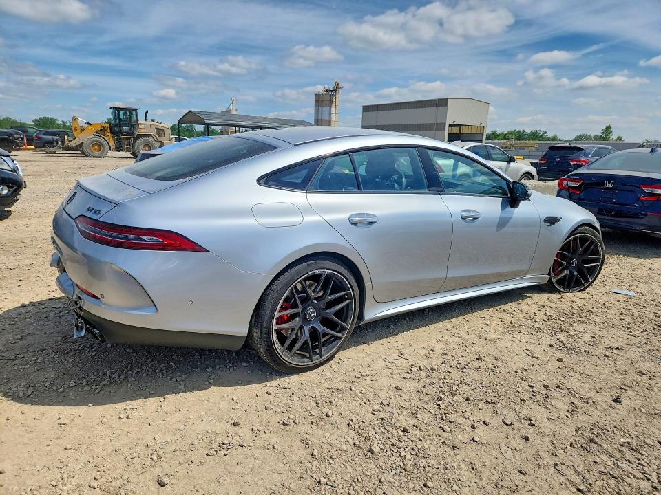 2023 Mercedes-benz AMG GT VIN W1K7X6BB6PA054327 COPART salvage auction — FRONT END, Ks - Cert Of Title-Salvage, sold $42,500 on 2026-07-09 (photo 3)