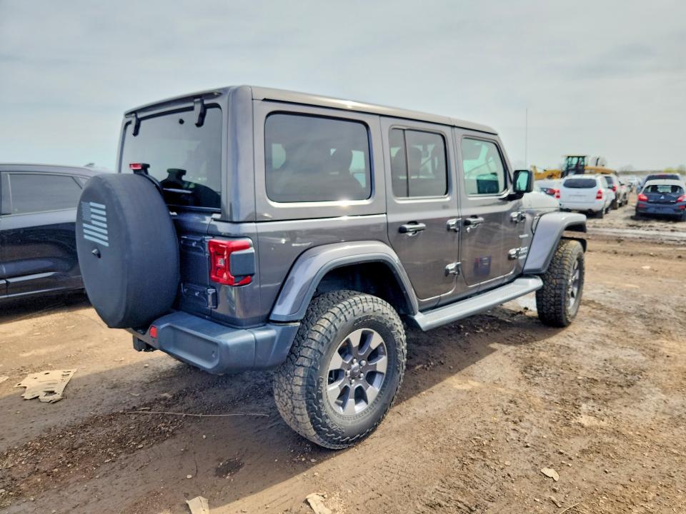 2018 Jeep Wrangler / VIN 1C4HJXEG5JW268507 COPART salvage auction — FRONT END, IL - SALVAGE CERTIFICATE, sold $11,600 on 2026-07-09 (photo 3)