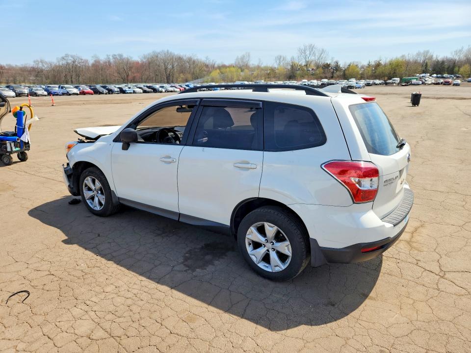 2016 Subaru Forester VIN JF2SJABC1GH501656 COPART salvage auction — FRONT END, Ct - Cert Of Title-Salvage, sold $975 on 2026-07-31 (photo 2)