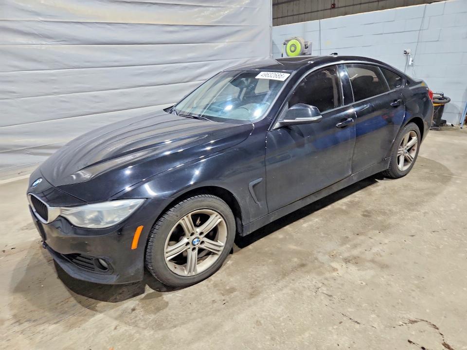 2015 BMW 4er VIN WBA4A7C59FD415024 COPART salvage auction — SIDE, Nh - Cert Of Title-Salvage, sold $1,500 on 2026-09-03 (photo 1)