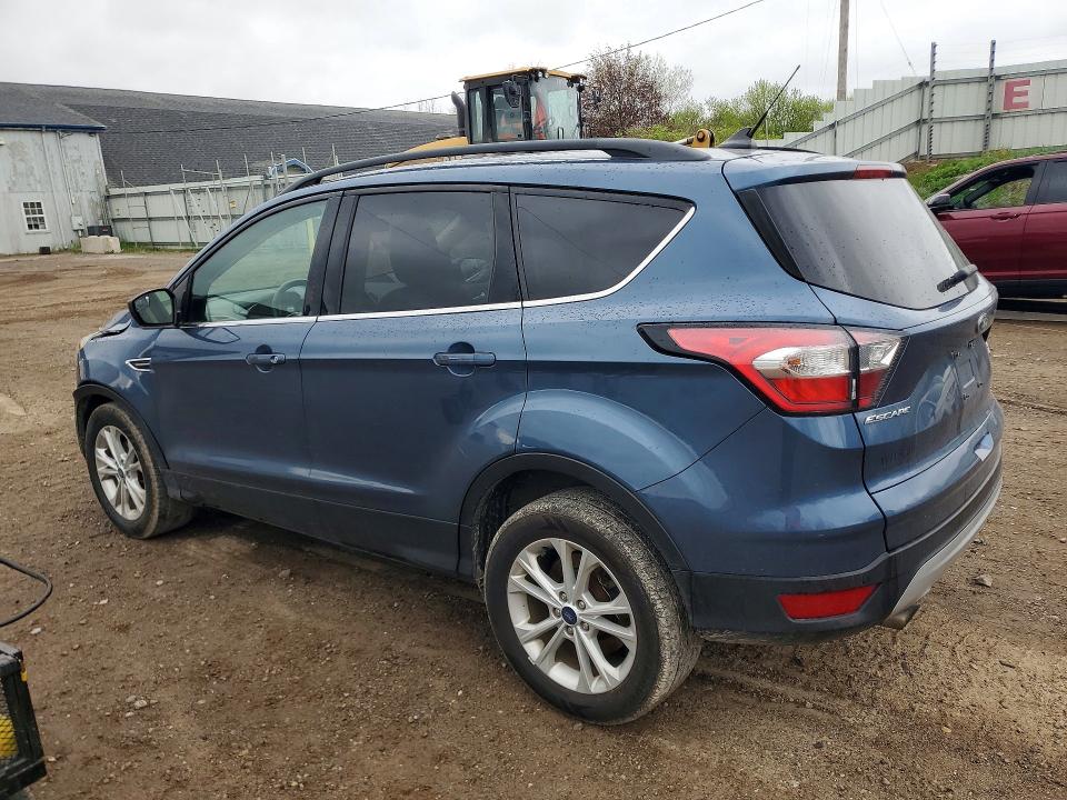 2018 Ford Escape VIN 1FMCU9HD6JUC79814 COPART salvage auction — FRONT END, Mi - Certificate Of Title, sold $350 on 2026-07-22 (photo 2)