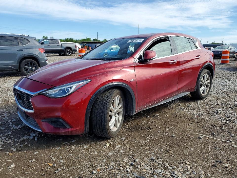 2017 Infiniti Qx30 VIN SJKCH5CP8HA036811 COPART salvage auction — FRONT END, TX - SALVAGE VEHICLE TITLE, sold $1,700 on 2026-07-02 (photo 1)