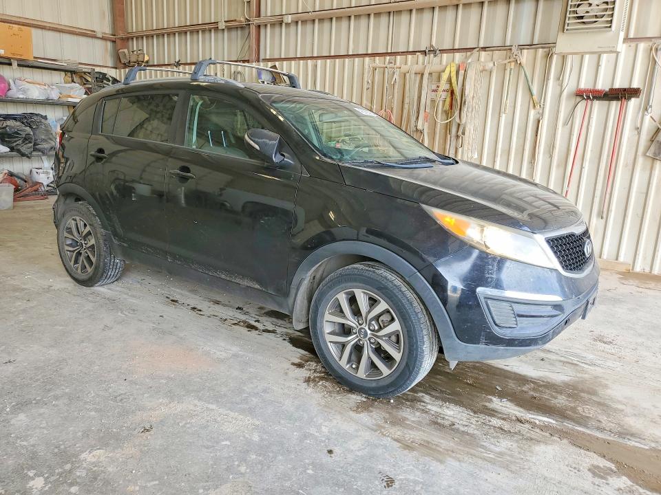 2014 Kia Sportage VIN KNDPB3AC2E7656315 COPART salvage auction — REAR END, Tx - Salvage Vehicle Title, sold $1,400 on 2026-07-31 (photo 4)