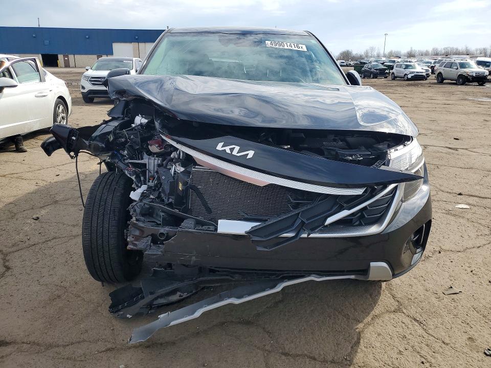 2024 Kia Seltos VIN KNDEPCAA4R7637956 COPART salvage auction — FRONT END, MI - CERT OF TITLE-SALVAGE VEHICLE, sold $4,150 on 2026-07-10 (photo 5)