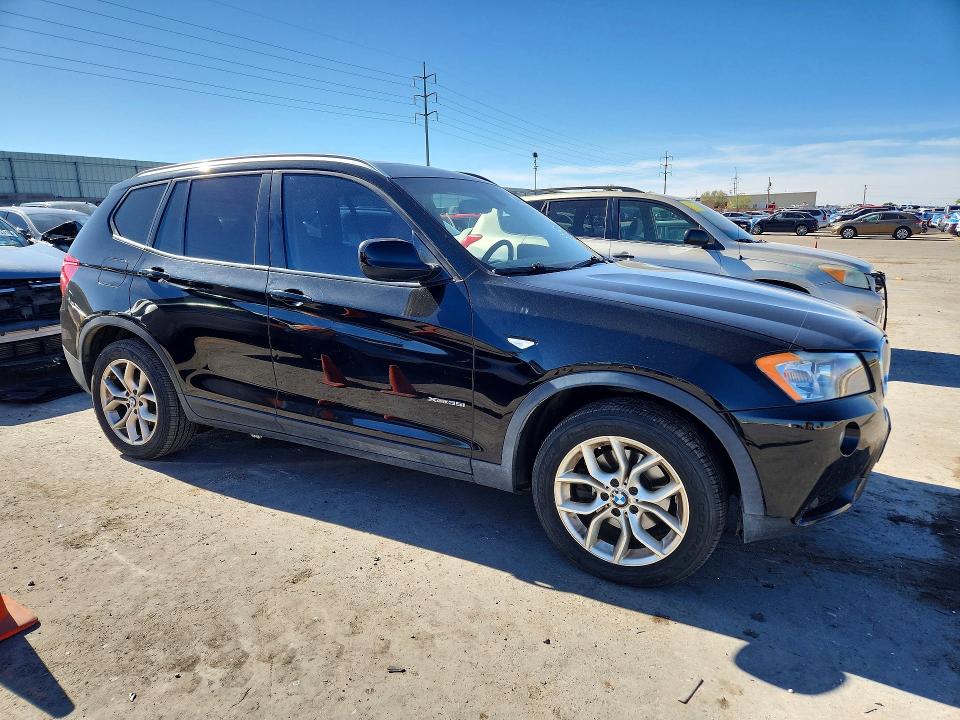 2012 BMW X3 VIN 5UXWX7C51CL889639 COPART salvage auction — MECHANICAL, Nm - Cert Of Title-Salvage, sold $525 on 2026-07-27 (photo 4)