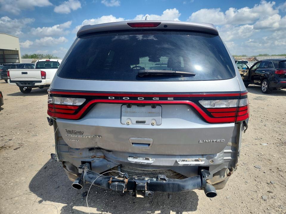 2015 Dodge Durango VIN 1C4RDJDG3FC830018 COPART salvage auction — REAR END, Salvage Title, sold $4,600 on 2026-08-11 (photo 6)