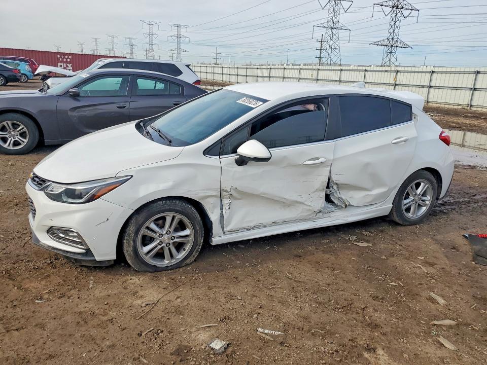 2017 Chevrolet Cruze VIN 3G1BD6SMXHS584386 — COPART salvage auction photo