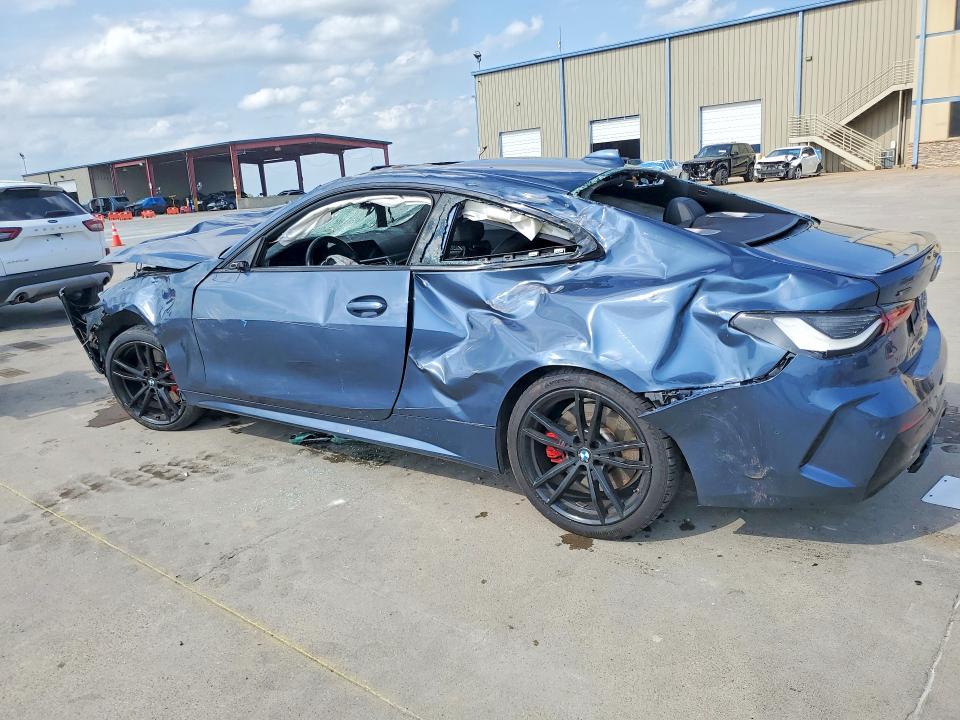 2021 BMW M440i VIN WBA13AR08MCE79258 COPART salvage auction — ALL OVER, Tx - Salvage Vehicle Title, sold $3,700 on 2026-07-09 (photo 2)