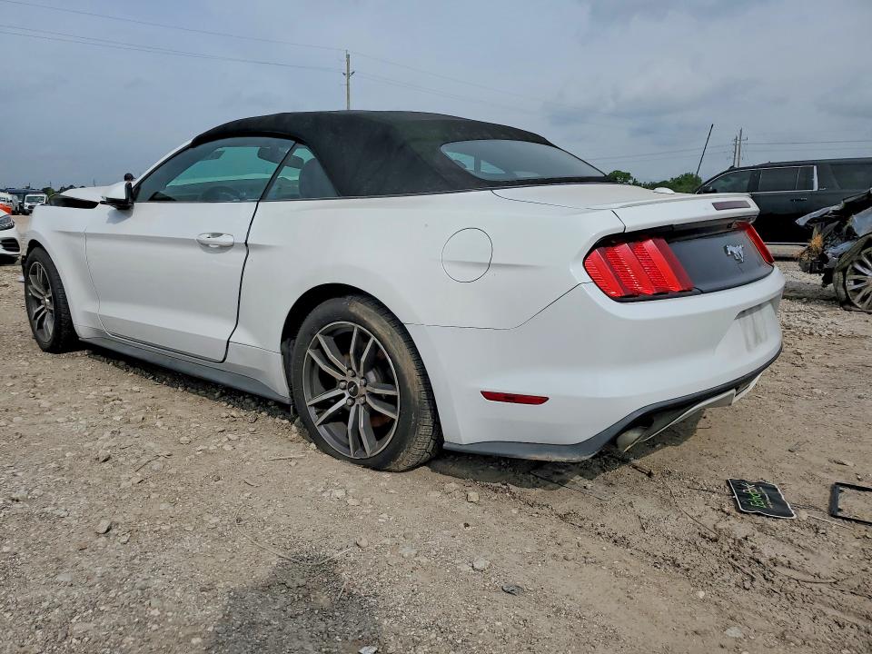 2017 Ford Mustang VIN 1FATP8UH1H5278787 COPART salvage auction — FRONT END, TX, sold $1,950 on 2026-07-09 (photo 2)