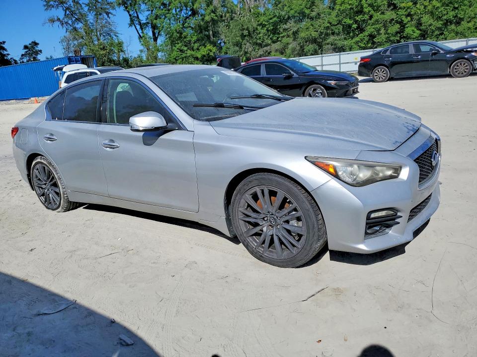 2016 Infiniti Q50 VIN JN1FV7AR0GM451226 COPART salvage auction — MECHANICAL, Fl - Certificate Of Title, sold $3,350 on 2026-07-07 (photo 4)