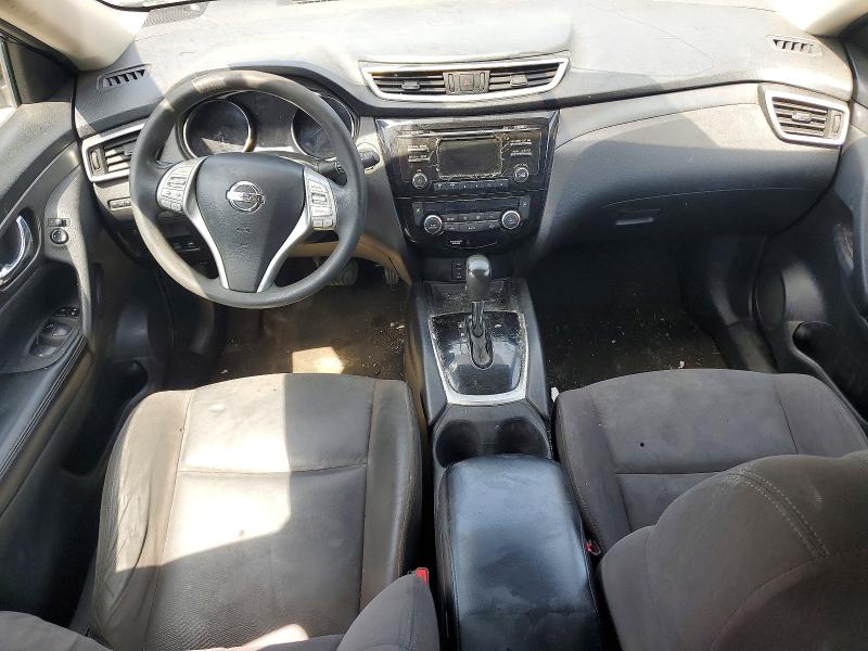 2016 Nissan Rogue VIN KNMAT2MV7GP673415 COPART salvage auction — FRONT END, Ga - Certificate Of Title, sold $2,650 on 2026-07-27 (photo 8)