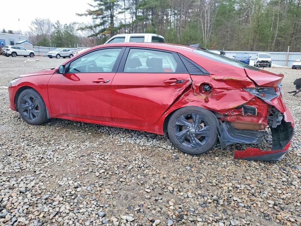 2023 Hyundai Elantra VIN KMHLM4AG0PU375518 COPART salvage auction — SIDE, Me - Cert Of Title-Salvage Collisio, sold $3,200 on 2026-07-09 (photo 2)