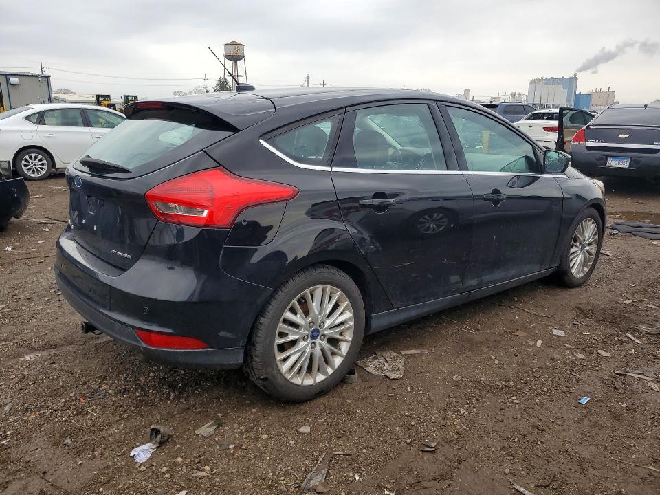 2018 Ford Focus VIN 1FADP3N23JL326244 COPART salvage auction — UNDERCARRIAGE, Il - Salvage Certificate, sold $425 on 2026-07-03 (photo 3)
