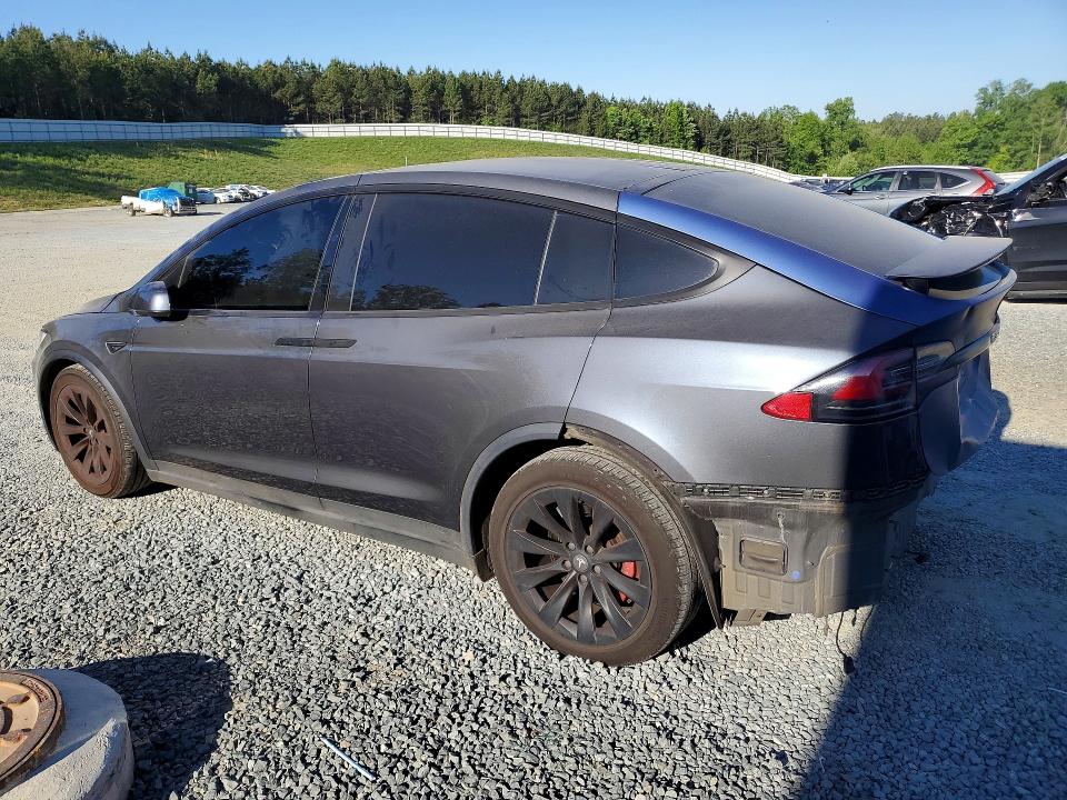 2018 Tesla Model x VIN 5YJXCBE42JF137392 COPART salvage auction — REAR END, NC - SALVAGE CERTIFICATE OF TITLE, sold $175 on 2026-07-30 (photo 2)