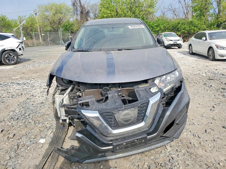 2017 Nissan Rogue VIN KNMAT2MV8HP614245 COPART salvage auction — FRONT END, Md - Cert Of Salvage > 75% Damage, sold $425 on 2026-07-23 (photo 5)