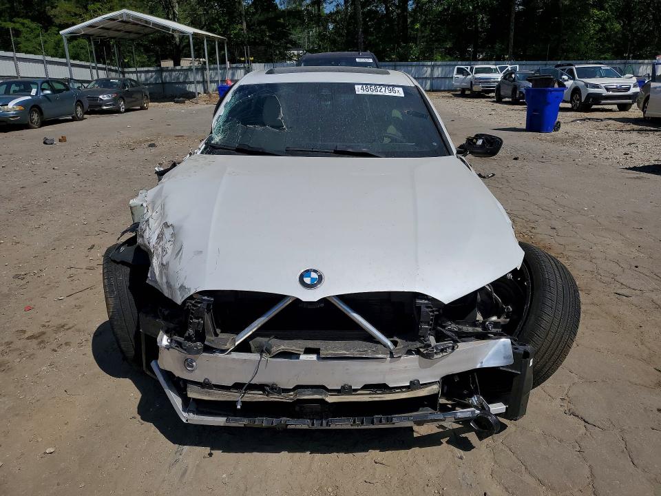 2025 BMW 3 series VIN 3MW69CW02S8F18075 COPART salvage auction — FRONT END, GA - CERT OF TITLE-SALVAGE, sold $7,600 on 2026-07-10 (photo 5)