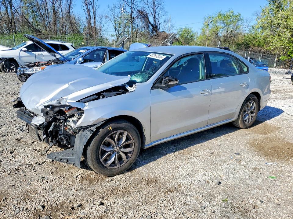2018 Volkswagen Passat VIN 1VWAA7A39JC016083 COPART salvage auction — FRONT END, MD - CERT OF SALVAGE > 75% DAMAGE, sold $325 on 2026-07-09 (photo 1)