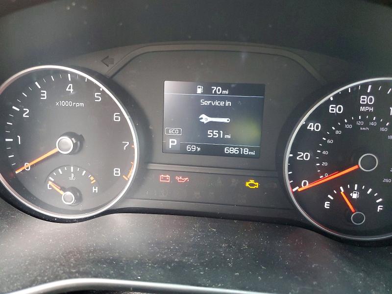 2020 Kia Sportage VIN KNDP6CAC3L7654977 COPART salvage auction — MINOR DENT/SCRATCHES, Co - Public - Salvage Title, sold $6,000 on 2026-07-02 (photo 9)