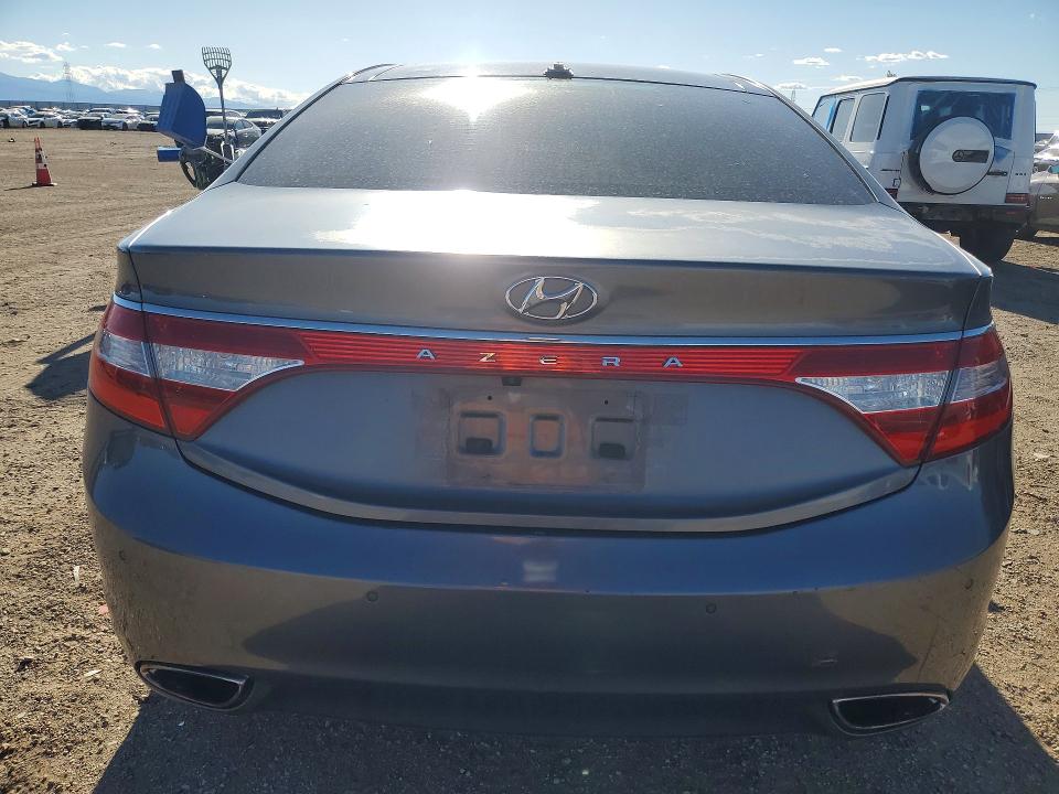 2013 Hyundai Azera VIN KMHFH4JG8DA209570 COPART salvage auction — FRONT END, Ca - Dis/Dlr/Exp Only Clean Title, sold $750 on 2026-07-07 (photo 6)