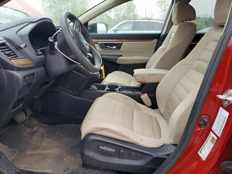 2017 Honda Cr-v VIN 5J6RW2H58HL046147 COPART salvage auction — REAR END, Oh - Cert Of Title-Salvage, sold $6,600 on 2026-07-02 (photo 7)