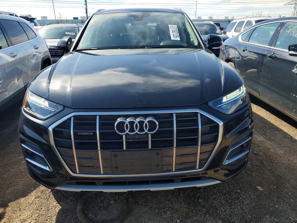 2021 Audi Q5 VIN WA1BAAFY8M2013253 COPART salvage auction — REAR END, Il - Salvage Certificate, sold $14,600 on 2026-07-28 (photo 5)