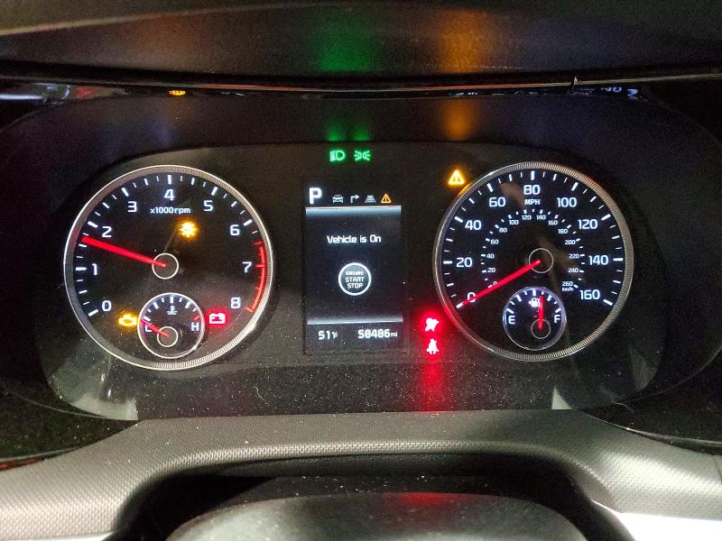 2022 Kia VIN 5XXG64J24NG146430 COPART salvage auction — FRONT END, Ia - Cert Of Title-Salvage Title, sold $4,600 on 2026-07-17 (photo 9)