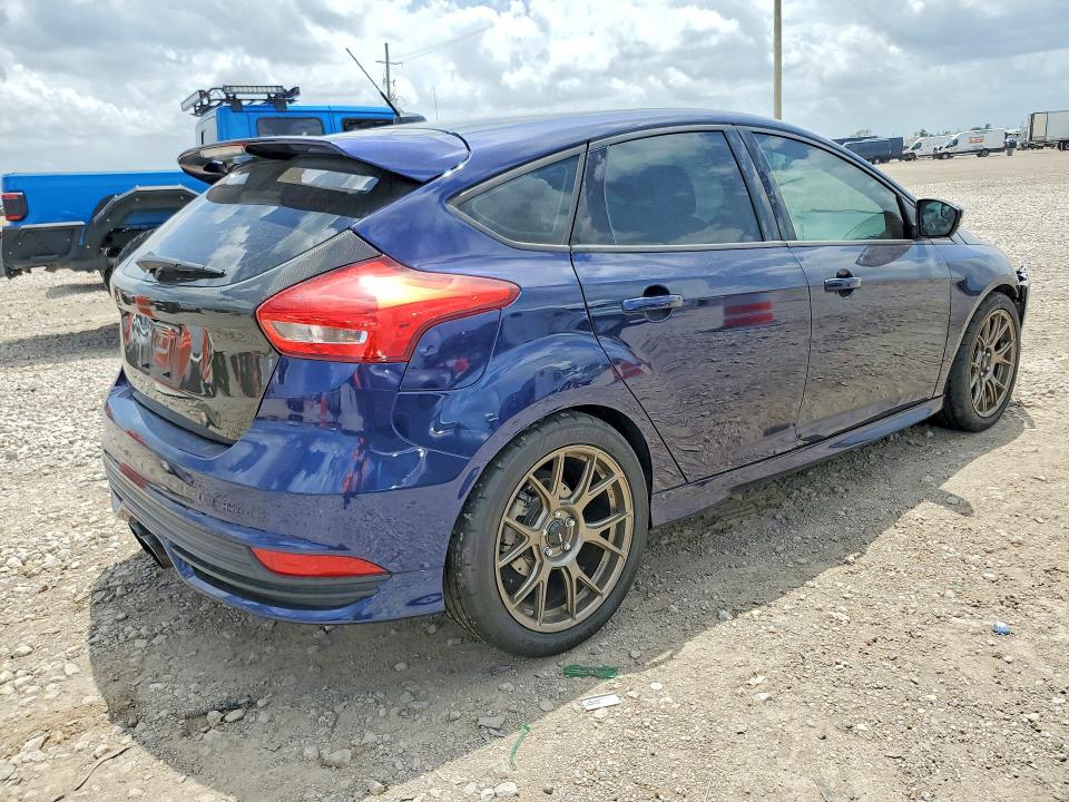 2017 Ford Focus VIN 1FADP3L90HL244577 COPART salvage auction — FRONT END, Tx - Salvage Vehicle Title, sold $3,500 on 2026-07-02 (photo 3)