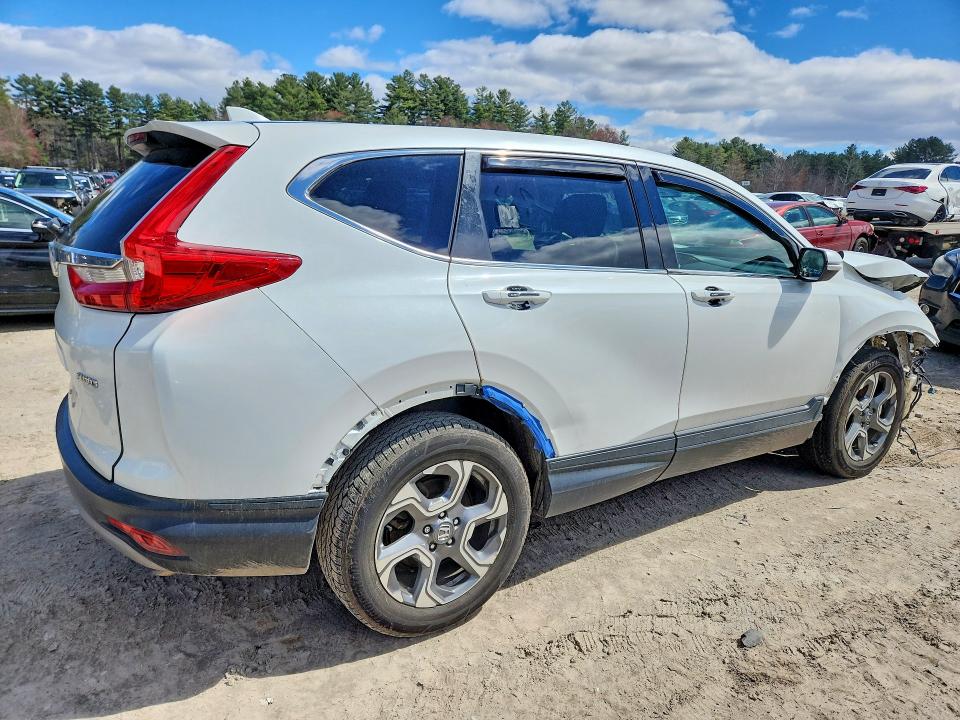 2019 Honda Cr-v VIN JHLRW2H54KX015020 COPART salvage auction — FRONT END, MA, sold $4,800 on 2026-07-30 (photo 3)