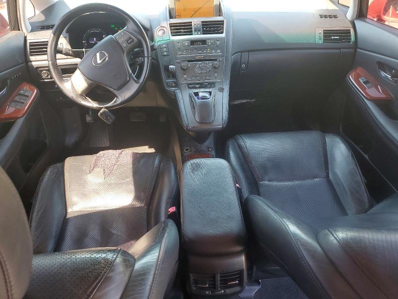 2010 Lexus Hs VIN JTHBB1BA7A2001178 COPART salvage auction — FRONT END, GA - CERT OF TITLE-SALVAGE, sold $80 on 2026-07-23 (photo 8)