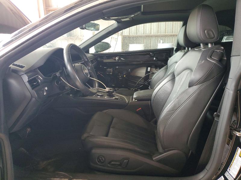 2018 Audi A5 VIN WAURNAF58JA093554 COPART salvage auction — SIDE, Tx - Salvage Vehicle Title, sold $6,000 on 2026-07-17 (photo 7)