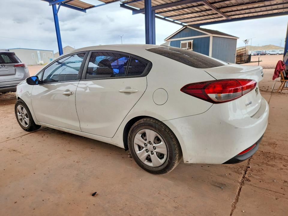 2017 Kia Forte VIN 3KPFK4A7XHE159716 COPART salvage auction — FRONT END, Az - Cert Of Title - Salvage, sold $700 on 2026-07-09 (photo 2)