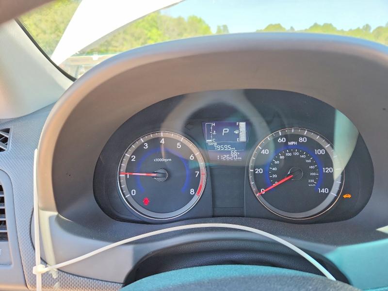 2016 Hyundai Accent VIN KMHCT4AE6GU089335 COPART salvage auction — REAR END, Va - Cert Of Title - Salvage, sold $1,000 on 2026-07-06 (photo 9)