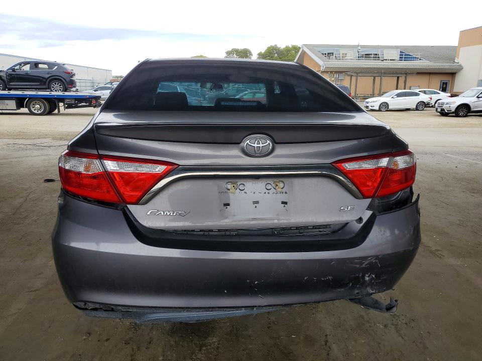 2017 Toyota Camry VIN 4T1BF1FK1HU709154 COPART salvage auction — REAR END, Ca - Dis/Dlr/Exp Clean W/Salv Hist, sold $7,300 on 2026-07-28 (photo 6)