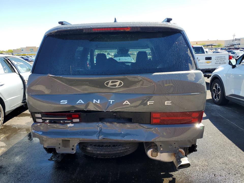 2026 Hyundai Santa fe VIN 5NMP24GLXTH203787 COPART salvage auction — REAR END, Ca - Certificate Of Title, sold $21,300 on 2026-07-20 (photo 6)