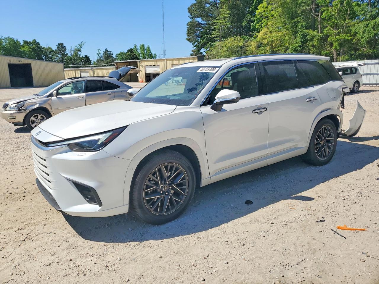 2024 Lexus TX 350 VIN 5TDAAAA64RS007067 COPART salvage auction — Rear End, NC - SALVAGE CERTIFICATE OF TITLE, sold $30,250 on 2026-07-06 (photo 1)